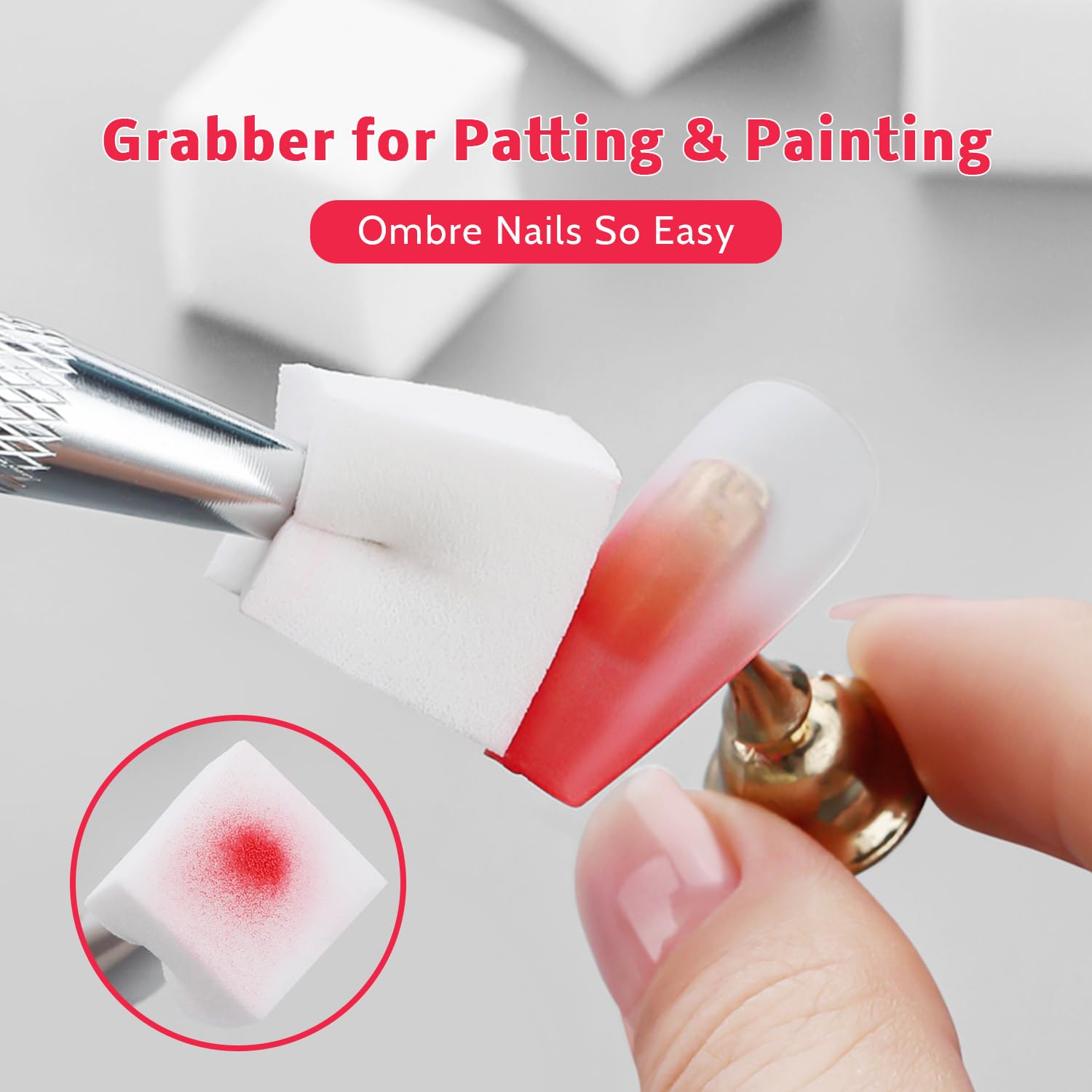 Karroy nail art DIY packaging display offering versatile design options.