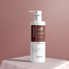 Karseell Argan Oil Shampoo foam close-up shows creamy lather for gentle cleansing.