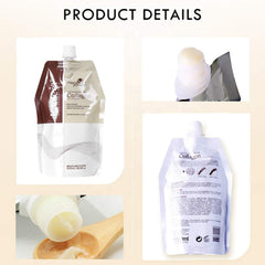 Karseell collagen hair treatment cream texture enables easy application and even coverage.