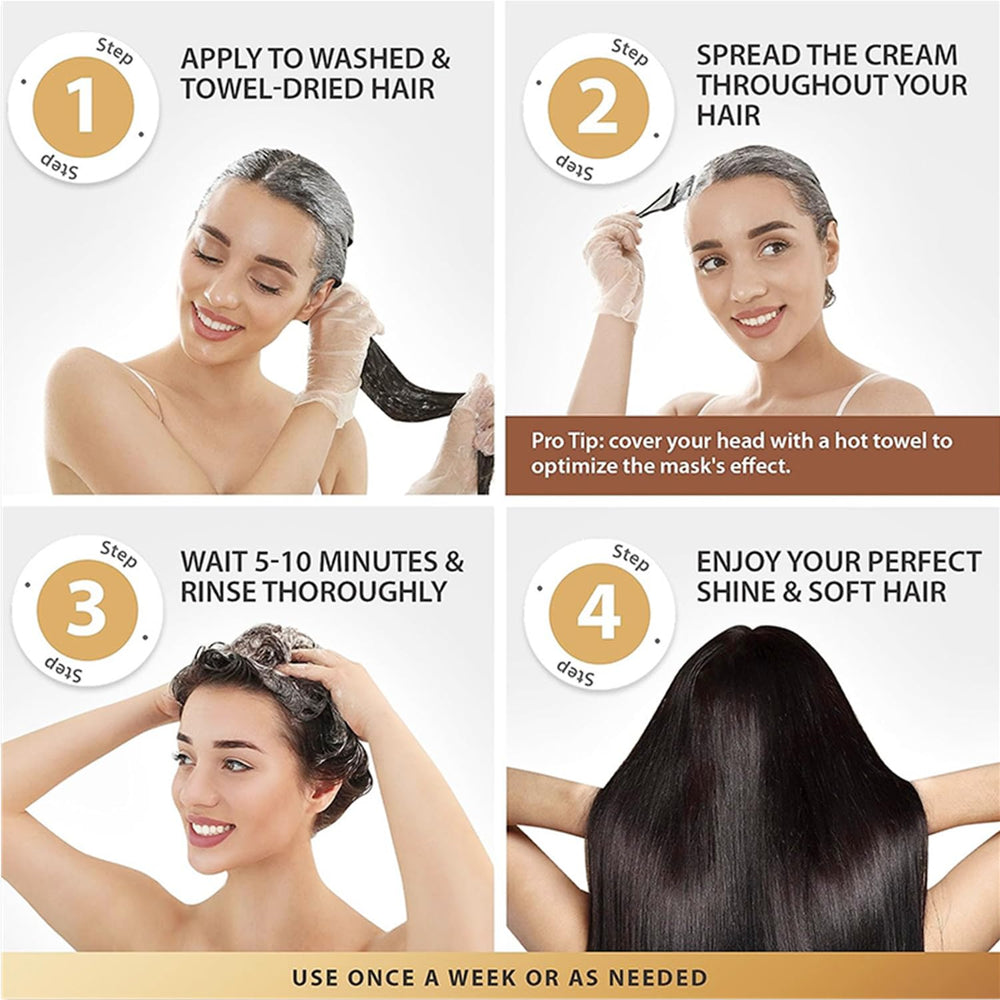 Karseell color-safe formula serves all hair types including color-treated for versatile use