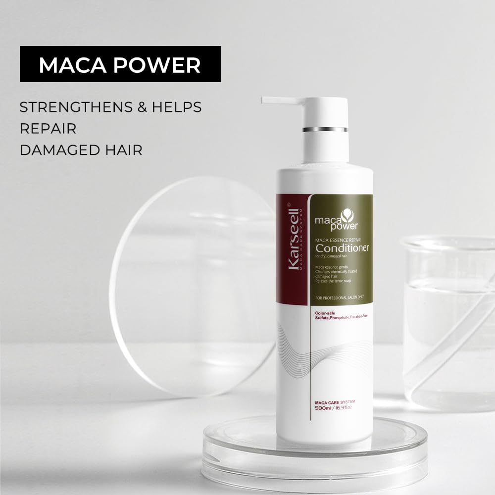 Karseell conditioner hair gloss image; delivers smooth, shiny strands with renewed luster.
