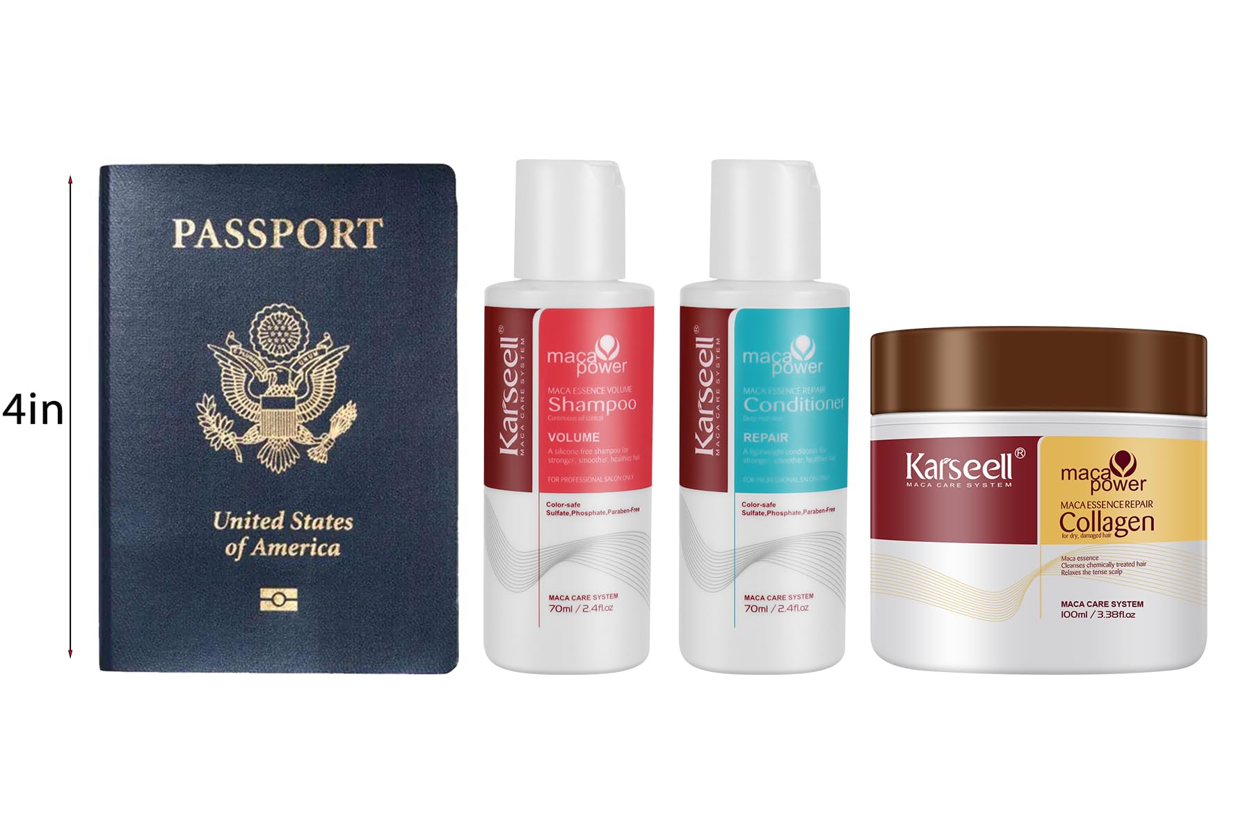 Karseell gift-ready hair care set ideal for holidays.