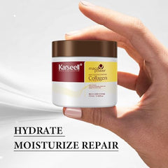 Karseell maca herbs blend close-up emphasizes natural vitality for hair.