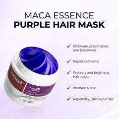 Karseell Purple Hair Mask violet pigments close-up brighten cool tones