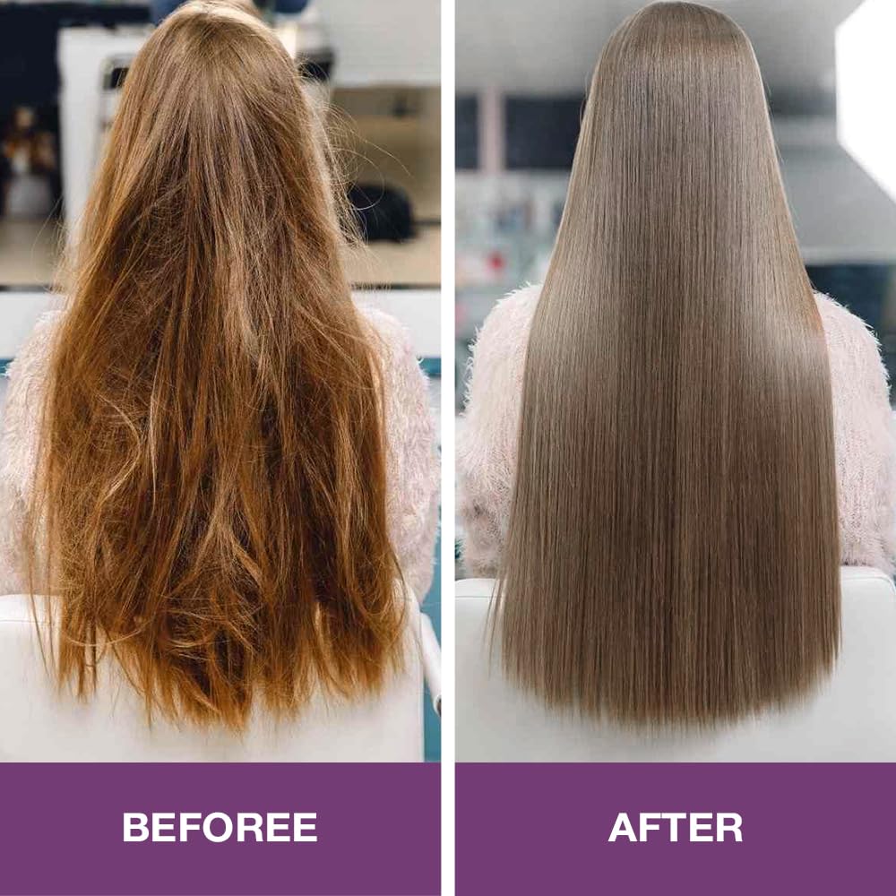 Karseell Purple Shampoo protecting color against UV fading during sun