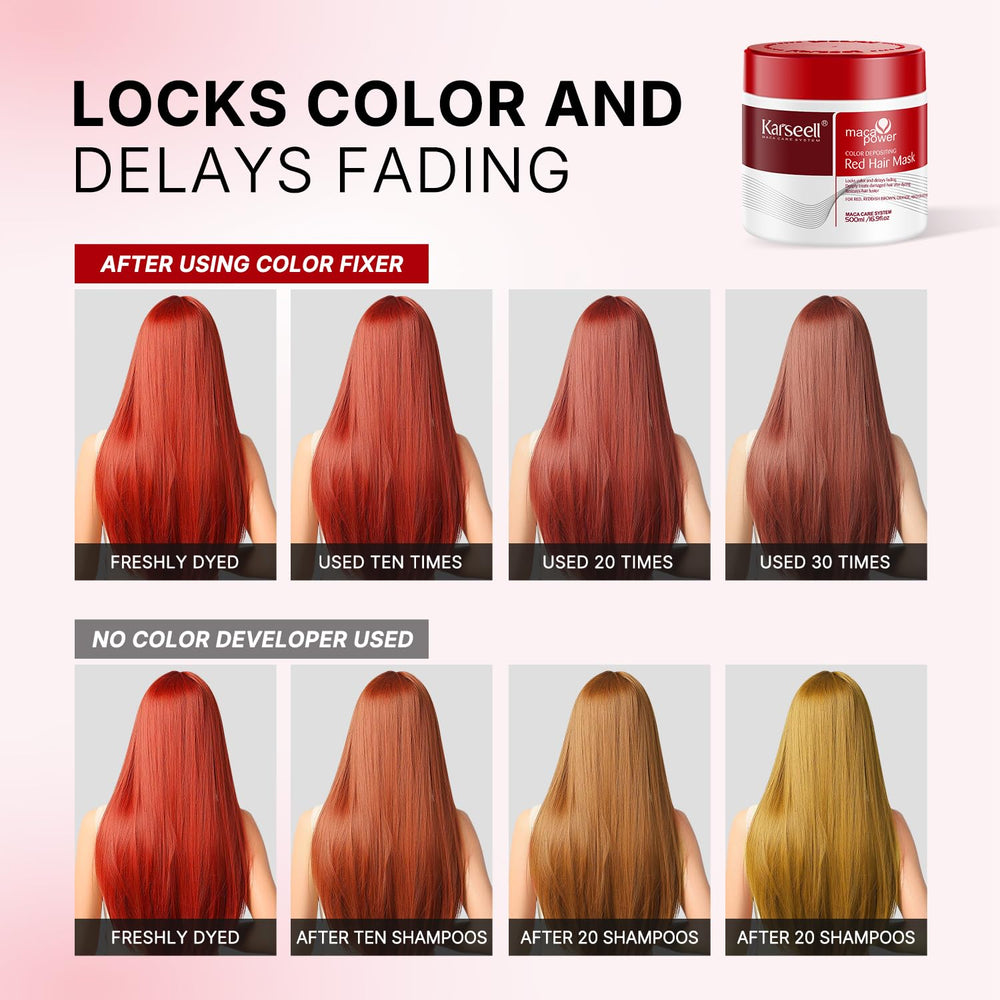 Karseell soft shiny hair after use showing silky-smooth finish