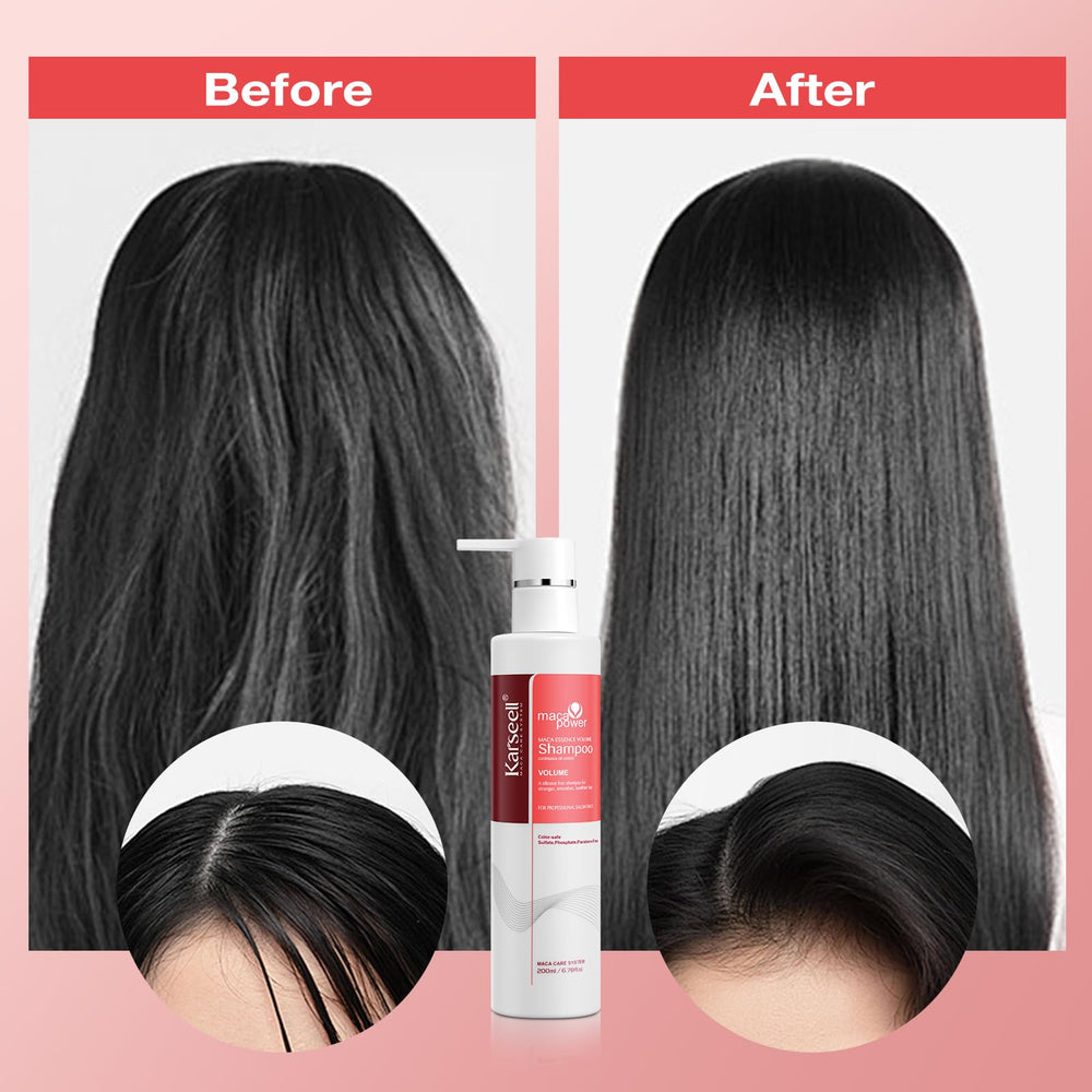 Karseell Thickening Conditioner bottle complements shampoo for fuller look