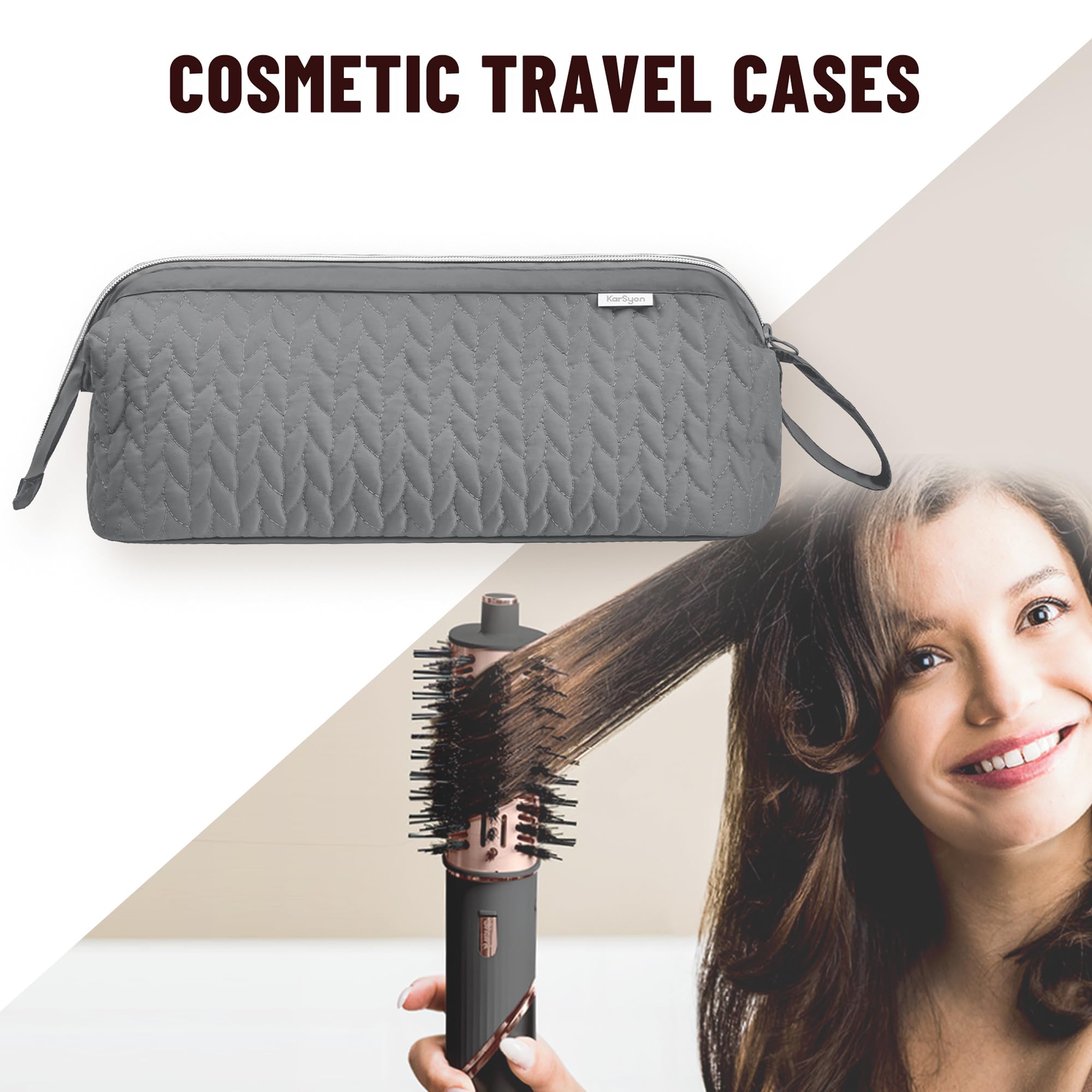 KarSyon case compatibility covers Shark FlexStyle, Dyson Airwrap, Revlon, Supersonic