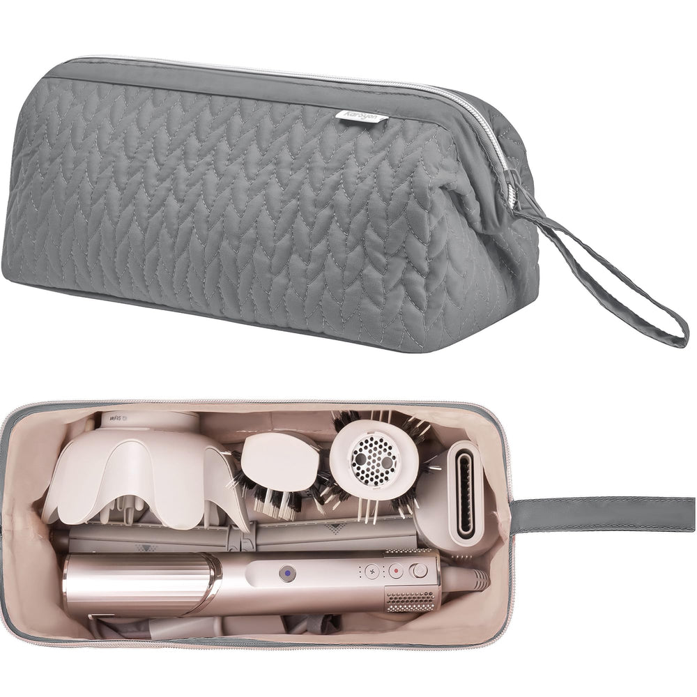 KarSyon Dyson Airwrap attachments organizer highlights quick-access interior