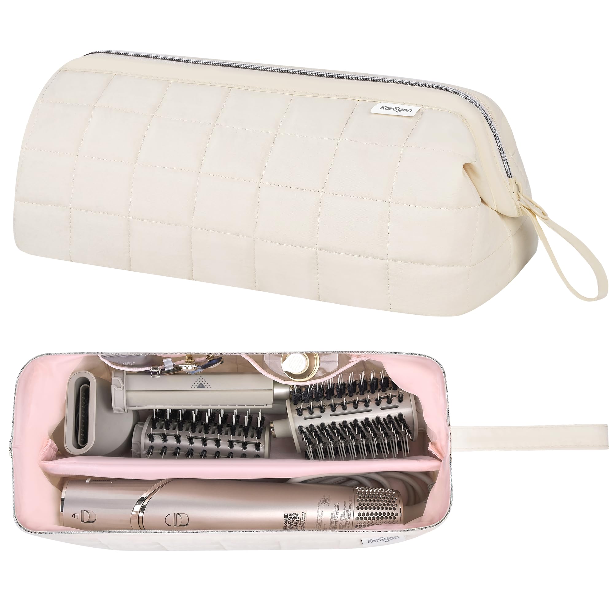 KarSyon travel bag front view shows durable organizer for easy access