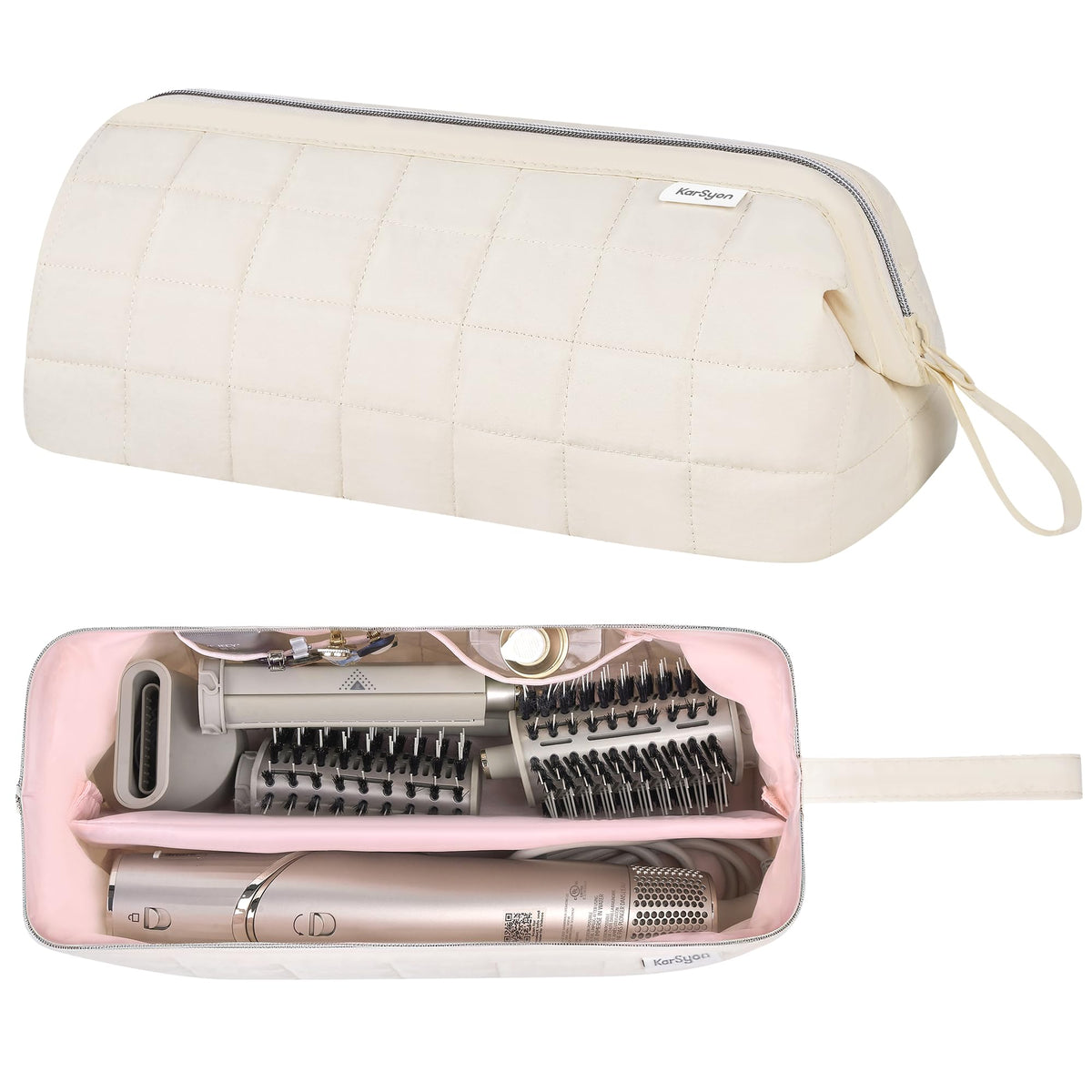 KarSyon travel bag front view shows durable organizer for easy access