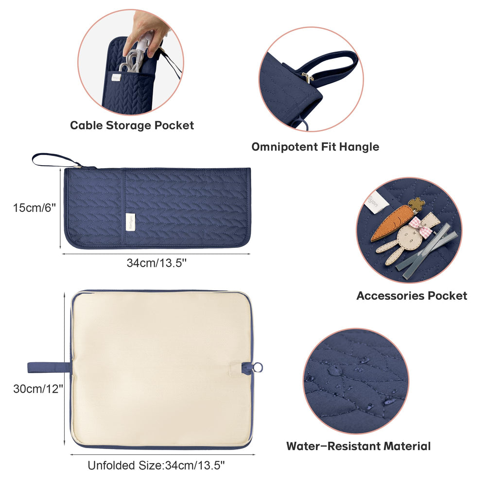 KarSyon compact organizer fits in backpack or suitcase for travel