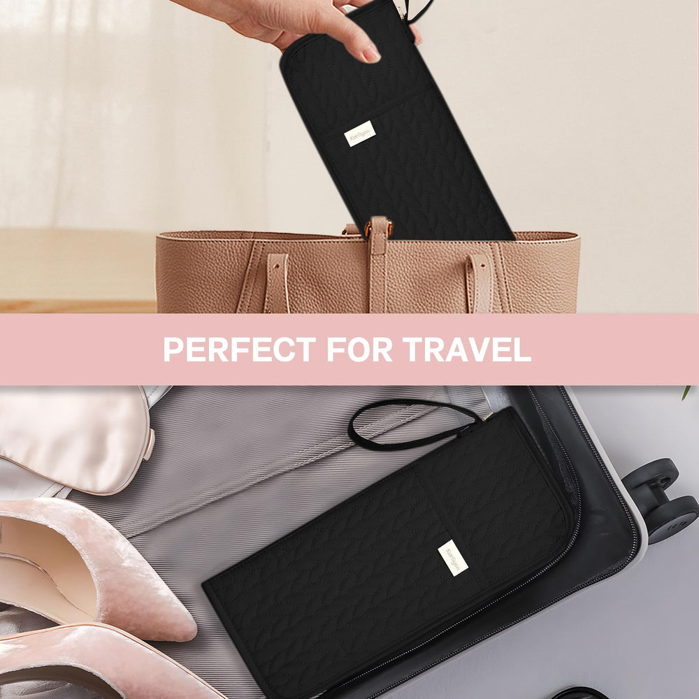KarSyon hot tools organizer lightweight design travel-friendly carrier fits backpacks and suitcases