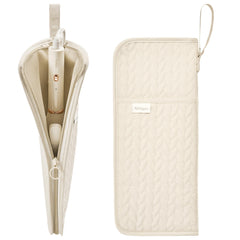 KarSyon hot tools organizer with mat and pouch for travel-ready styling.