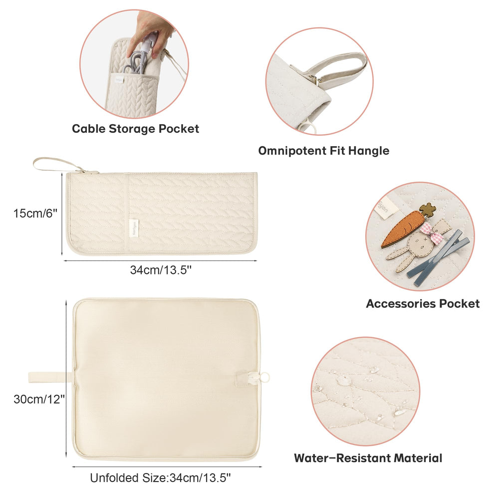 KarSyon lightweight travel bag fits into backpacks and suitcases.