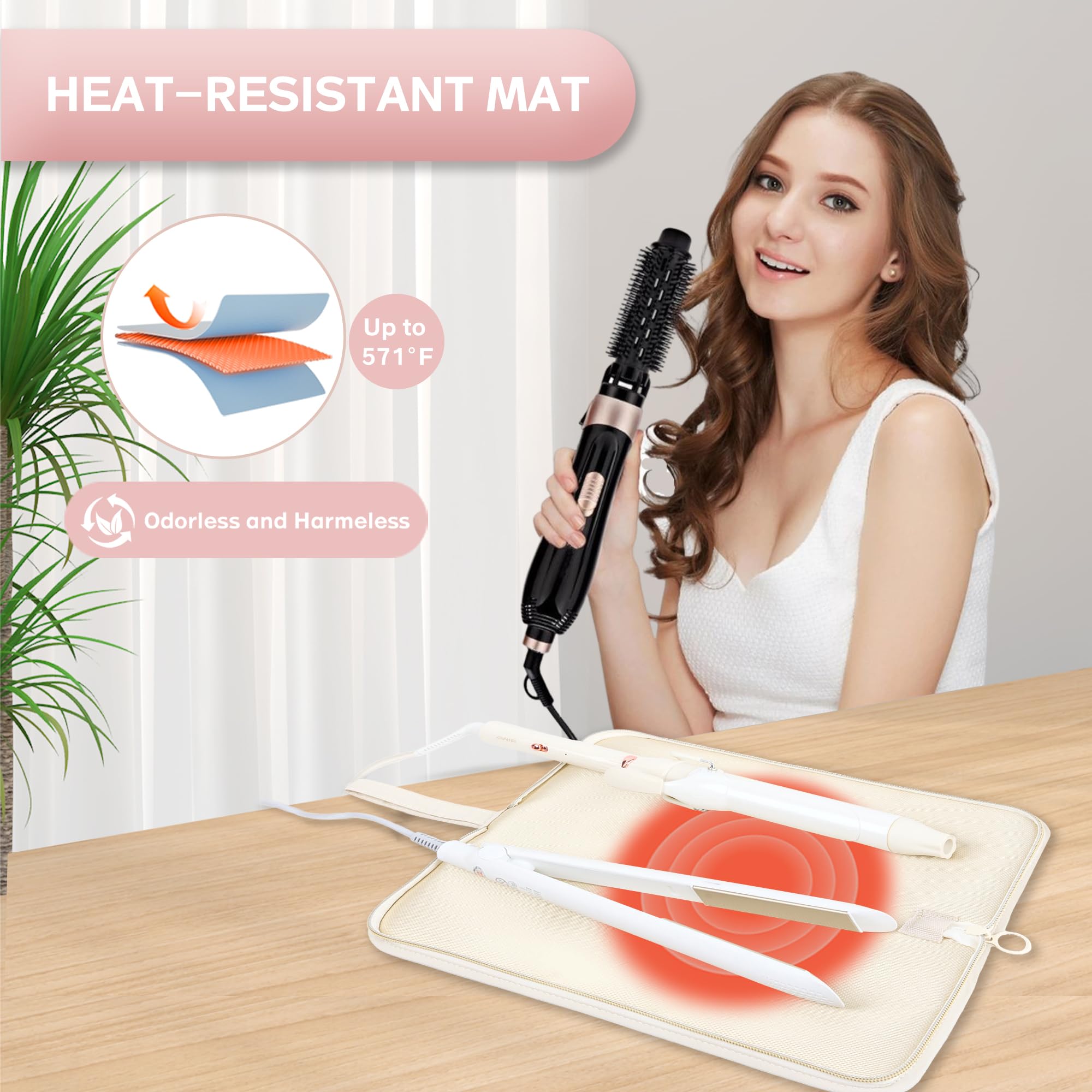 KarSyon premium polyester peach skin material protects tools and surfaces.