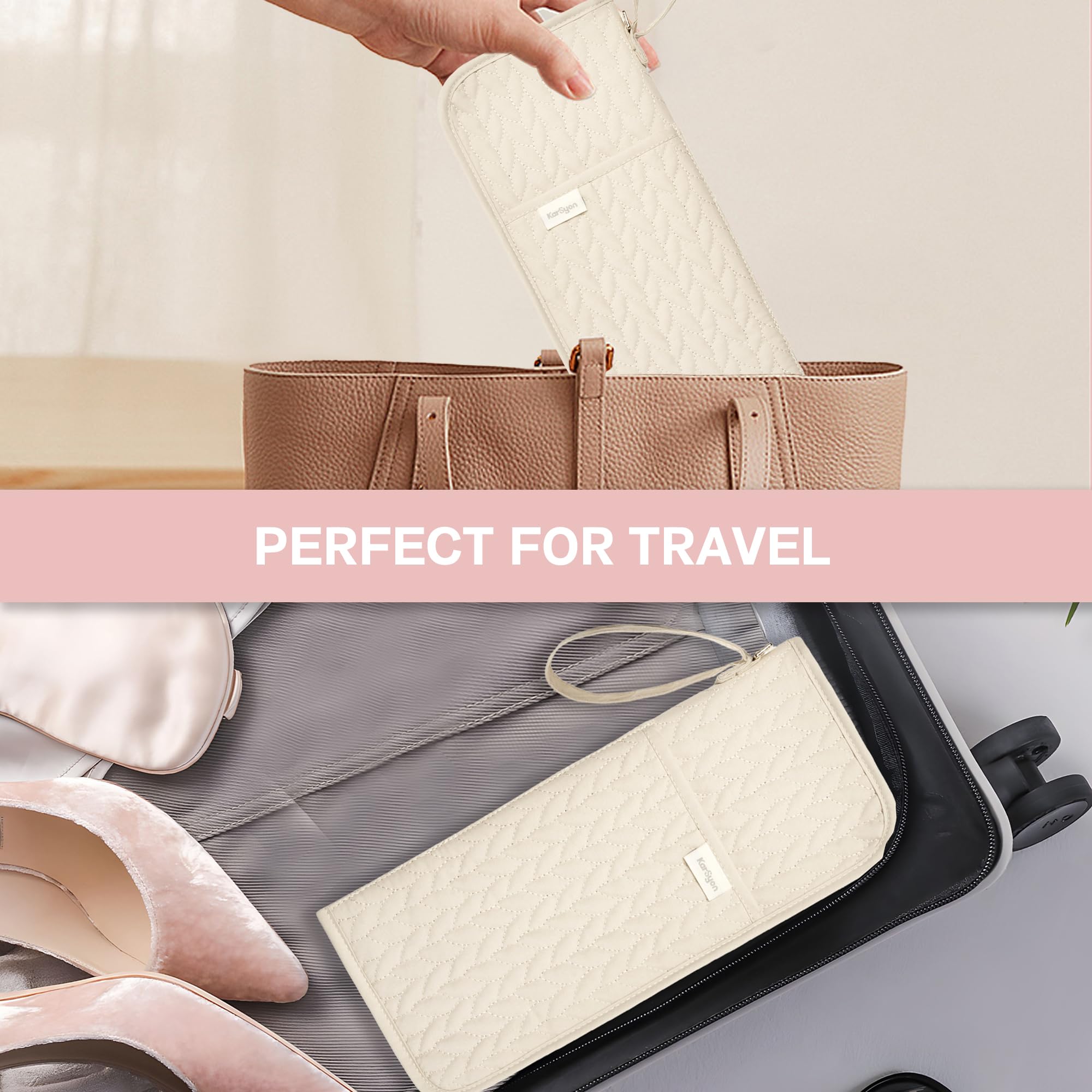 KarSyon durable case for bathroom and vanity organization.