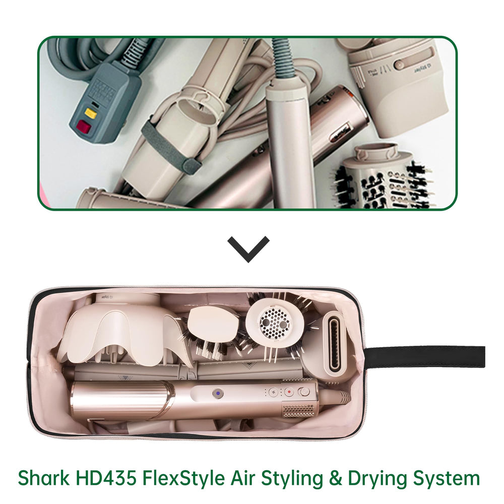 Karsyon Shark Flex Style Case travel compact design fits into luggage efficiently.