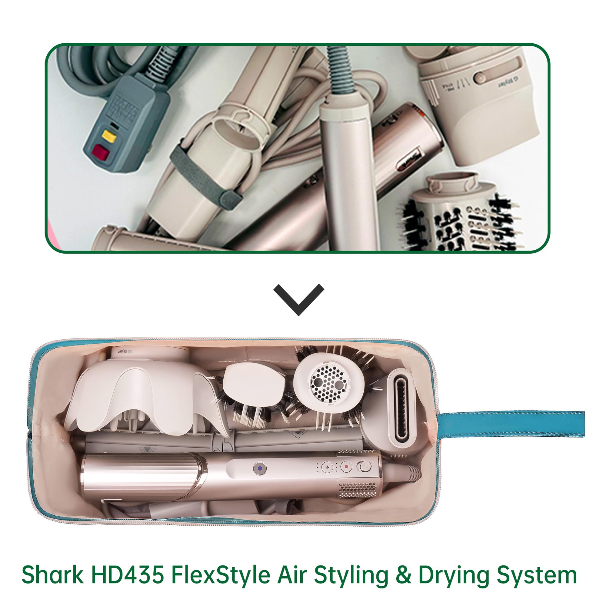KarSyon Shark Flex Style Case wall-mount hanging option for easy reach