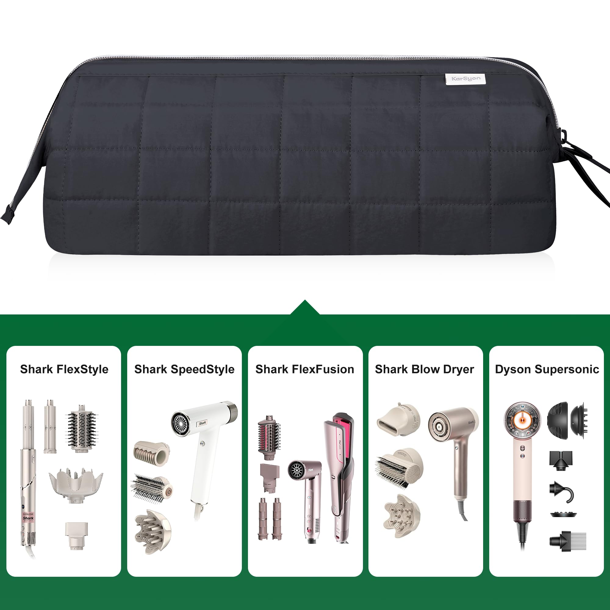 KarSyon soft padded interior – superior protection against impacts and scratches.