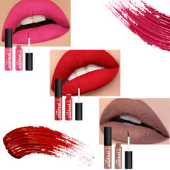 KARUIZI lip gloss set collection showcases glossy finishes for radiant lips.