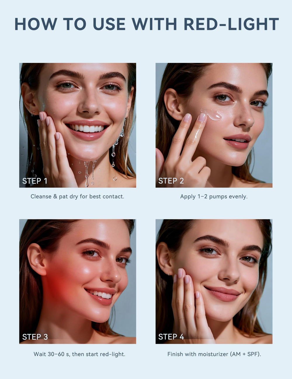 KARUNO texture refinement with peptide and niacinamide for smoother, even skin.