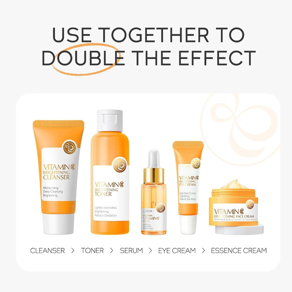 KASADA Vitamin C Eye Cream tube nourishes delicate eye area