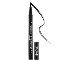 Kat Von D Tattoo Liner Trooper Mini packaging closeup highlighting compact design for on-the-go use