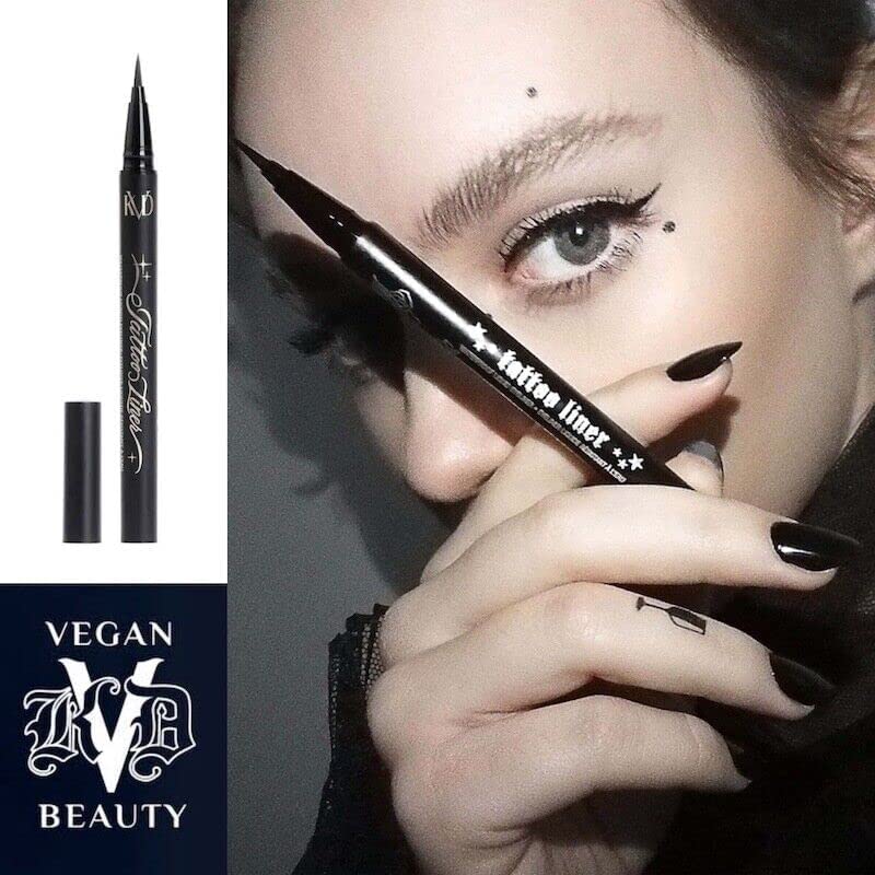 Kat Von D Tattoo Liner Trooper Mini precision tip shown for clean, controlled application