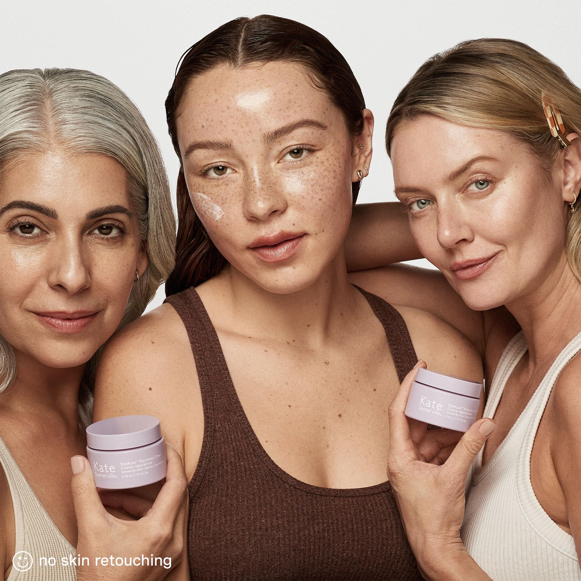Kate Somerville DeliKate Recovery Serum pairing image suggests complete post-care routine