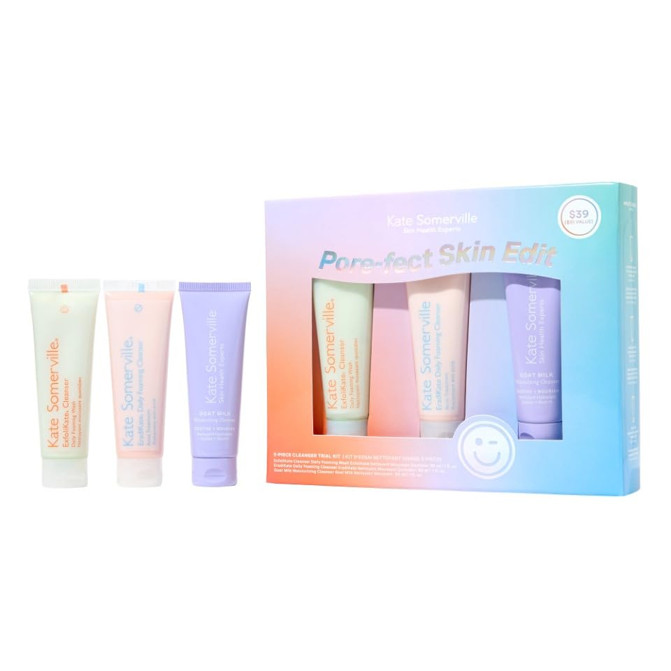 Kate Somerville Exfolikate cleanser bottle for daily glow and smoother texture