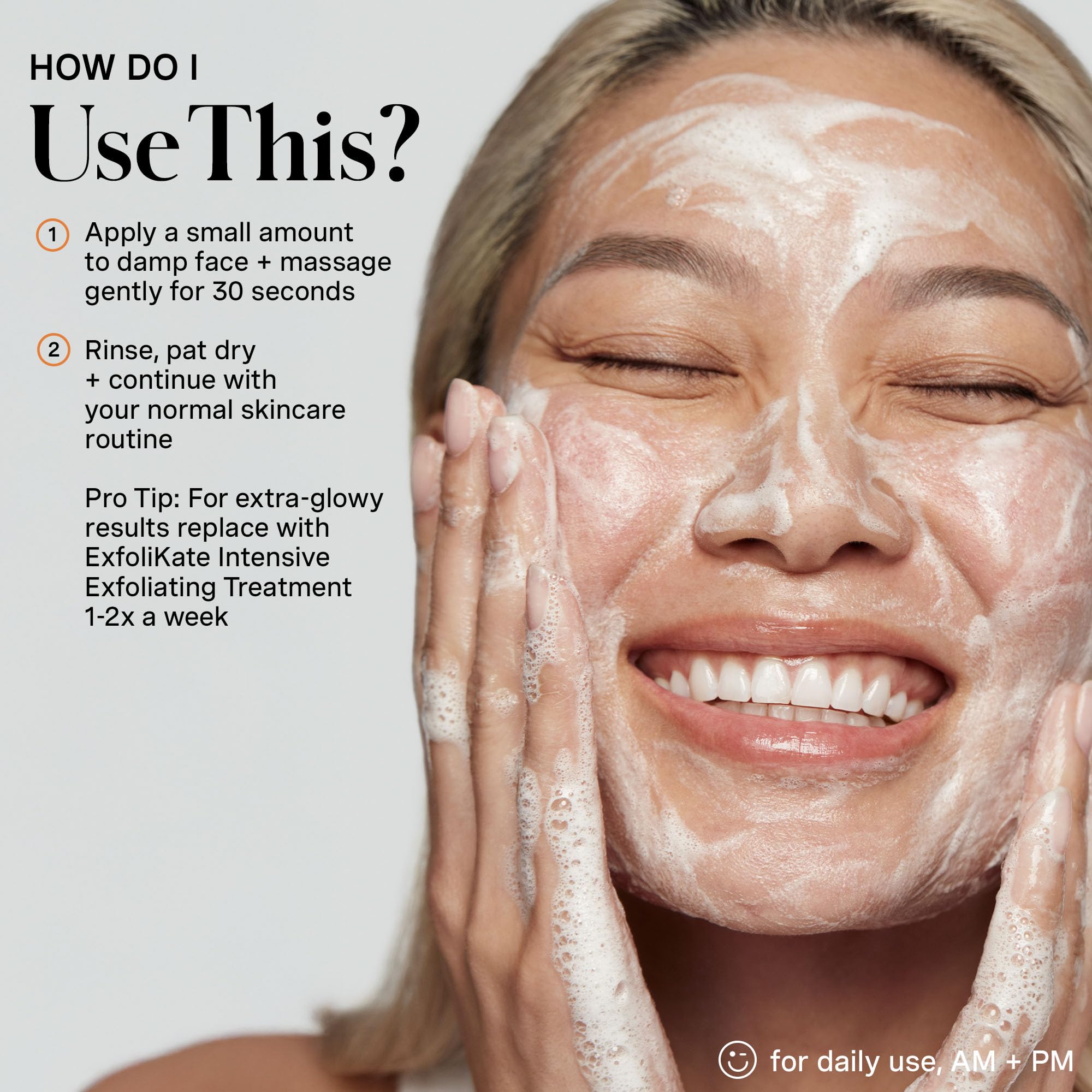 Kate Somerville Exfolikate Cleanser pineapple enzymes enhance enzymatic cleansing action