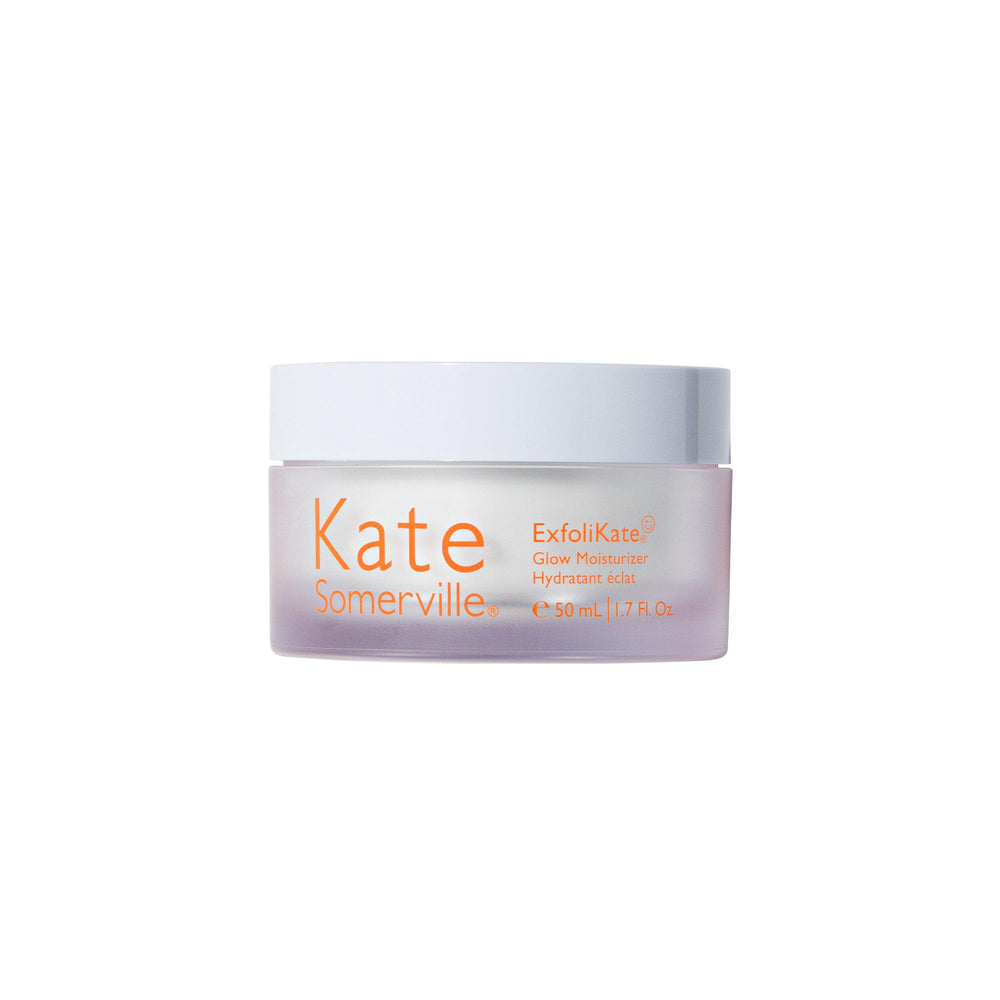 On bathroom counter ready for daily use and quick glow