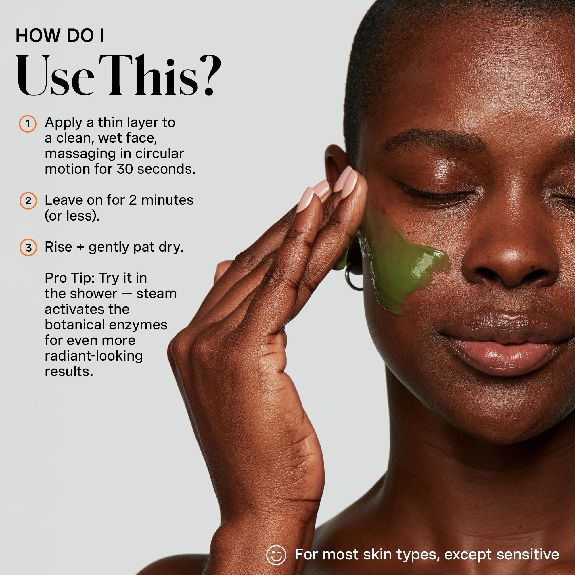 Kate Somerville ExfoliKate Intensive Scrub ready for 2-minute facial glow