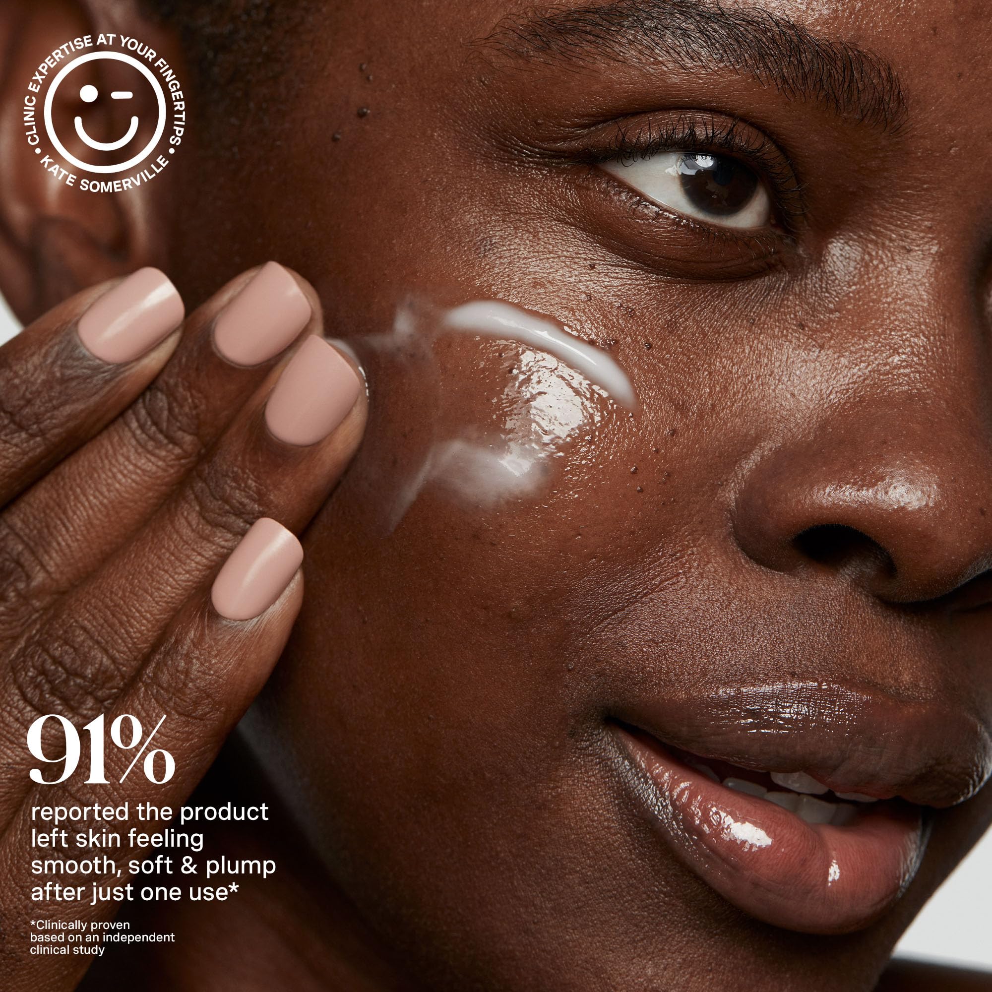 Applying HydraKate water cream as part of daily skincare routine for refreshed skin