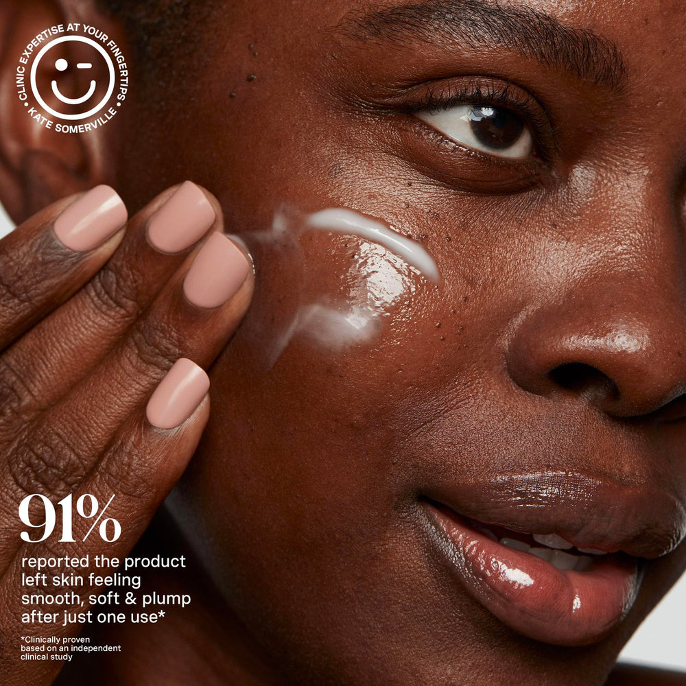 Applying HydraKate water cream as part of daily skincare routine for refreshed skin