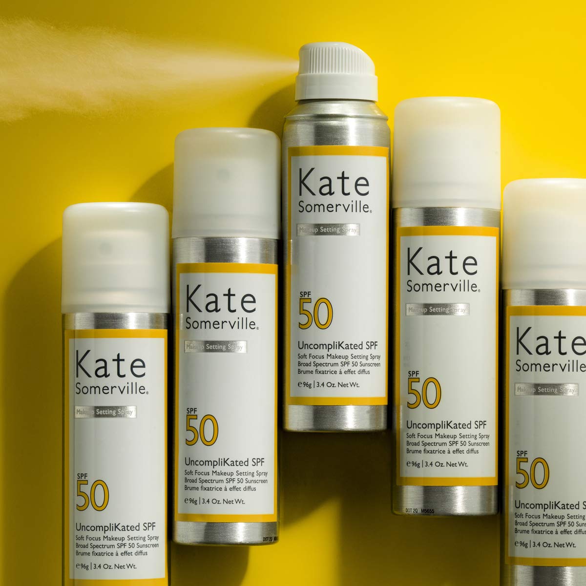 Kate Somerville Uncomplikated SPF50 pump-action enables easy daily application.