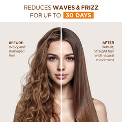 KATIVA Anti-Frizz Xtreme Care straightening mask jar for quick at home straightening