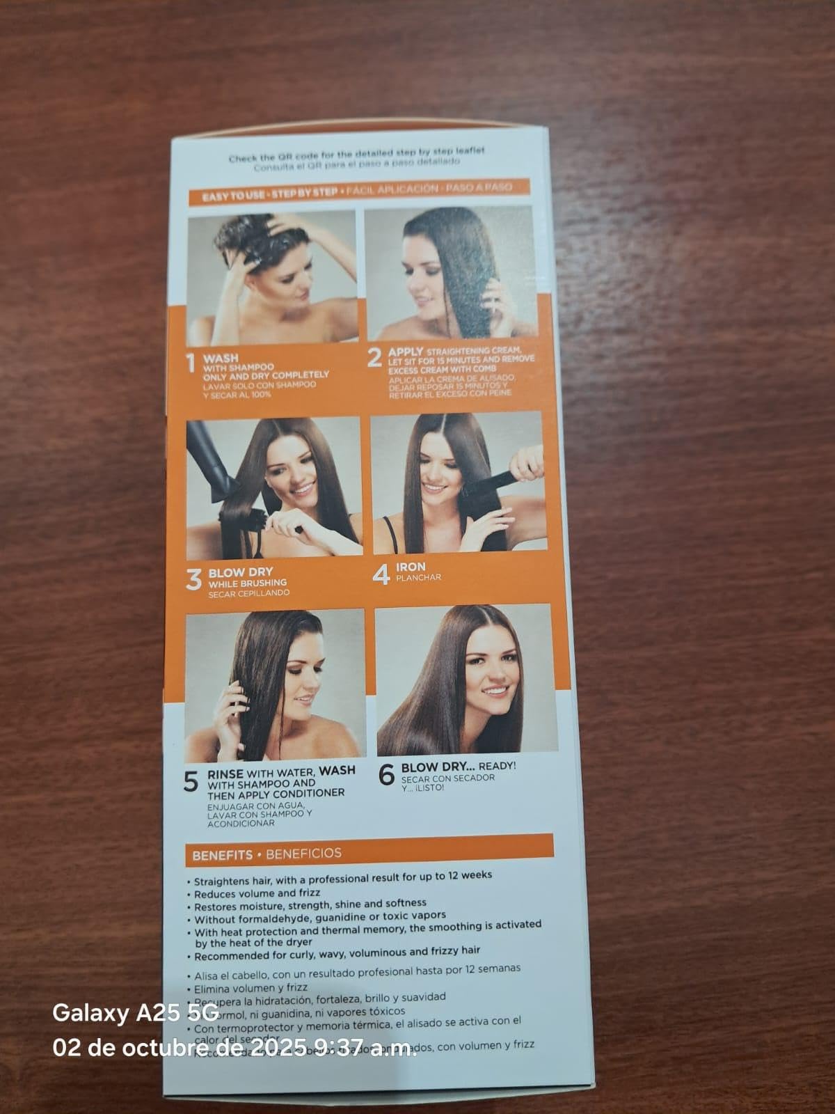 Kativa keratin and amino acids sachets showcase strengthening formula
