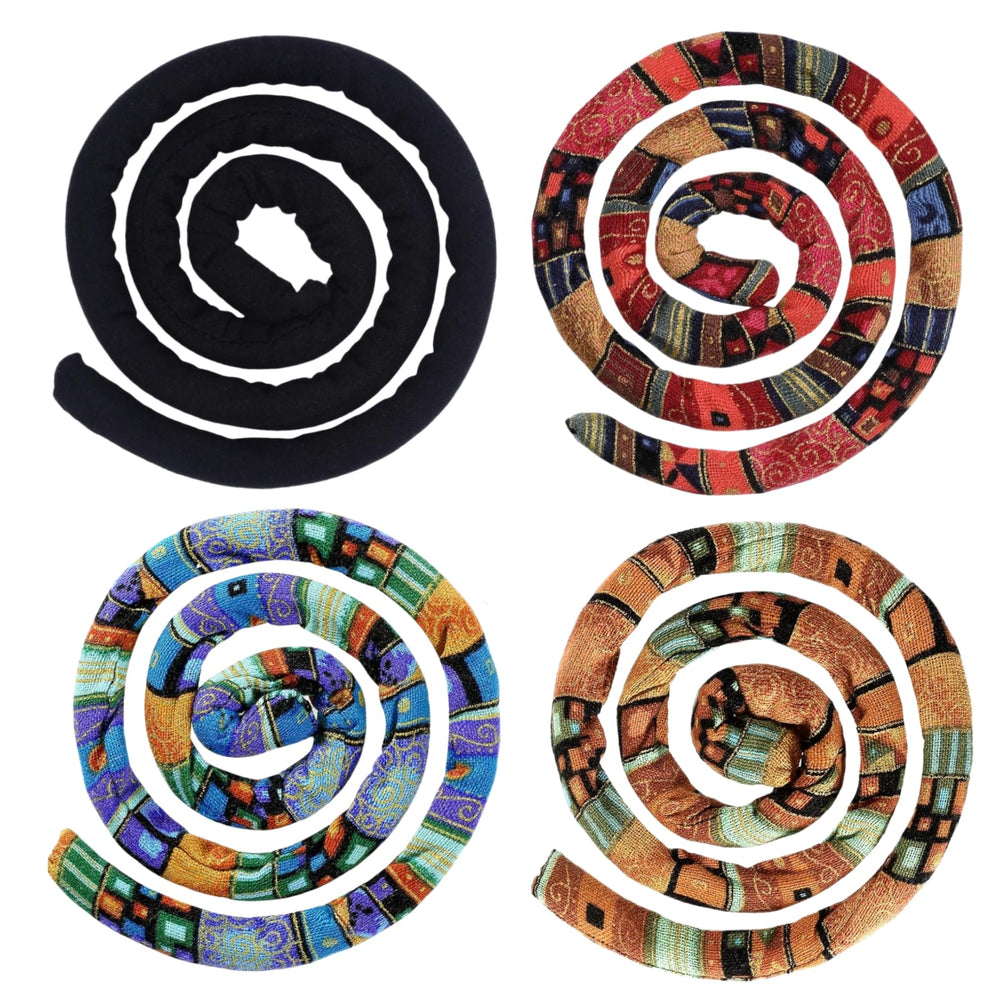 KATOCHUG spiral lock hair tie for dreadlocks with iron wire offers secure bending for wraps