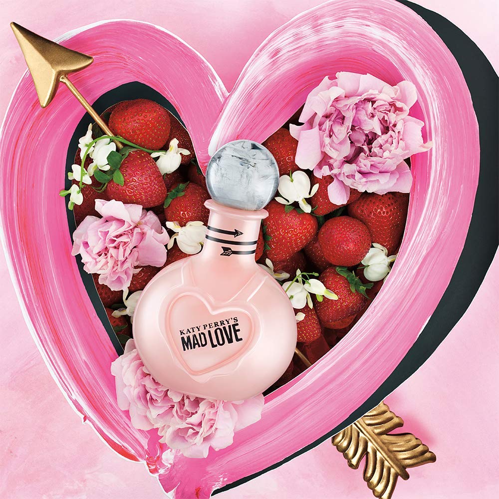 Katy Perry Mad Love applicator spray bottle for easy, quick scent application.