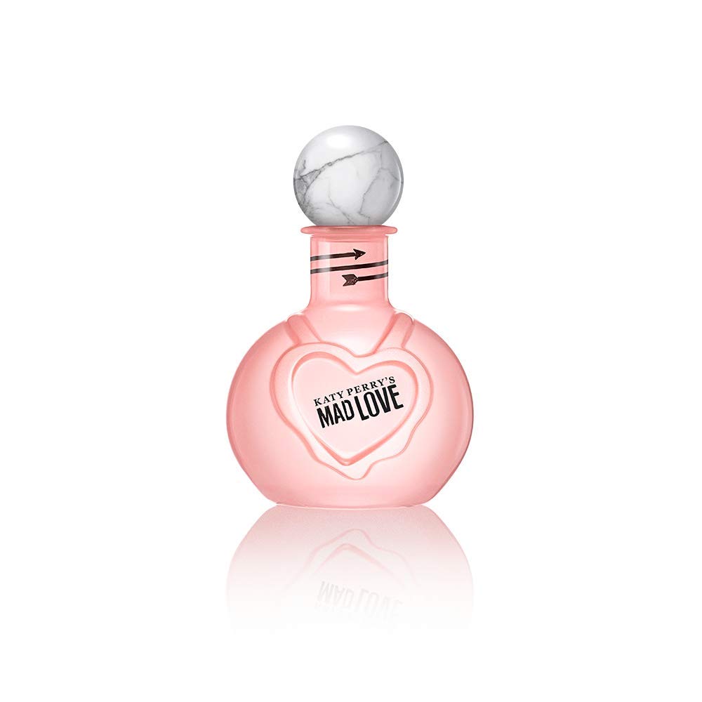 Katy Perry Mad Love fragrance bouquet emphasizes floral gourmand notes.