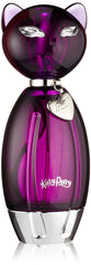 Katy Perry Purr bottle pour highlights peach top notes for day-to-night fragrance.