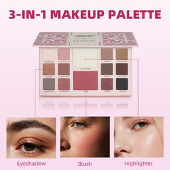 KAVCENT concealer palette provides skin-toned options for quick correction