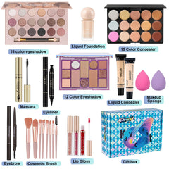 KAVCENT makeup kit face foundation for smooth skin-ready base