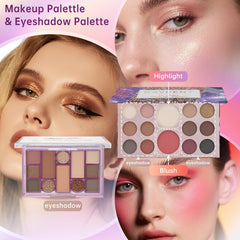 KAVCENT makeup kit foundation compact offering lightweight coverage options.