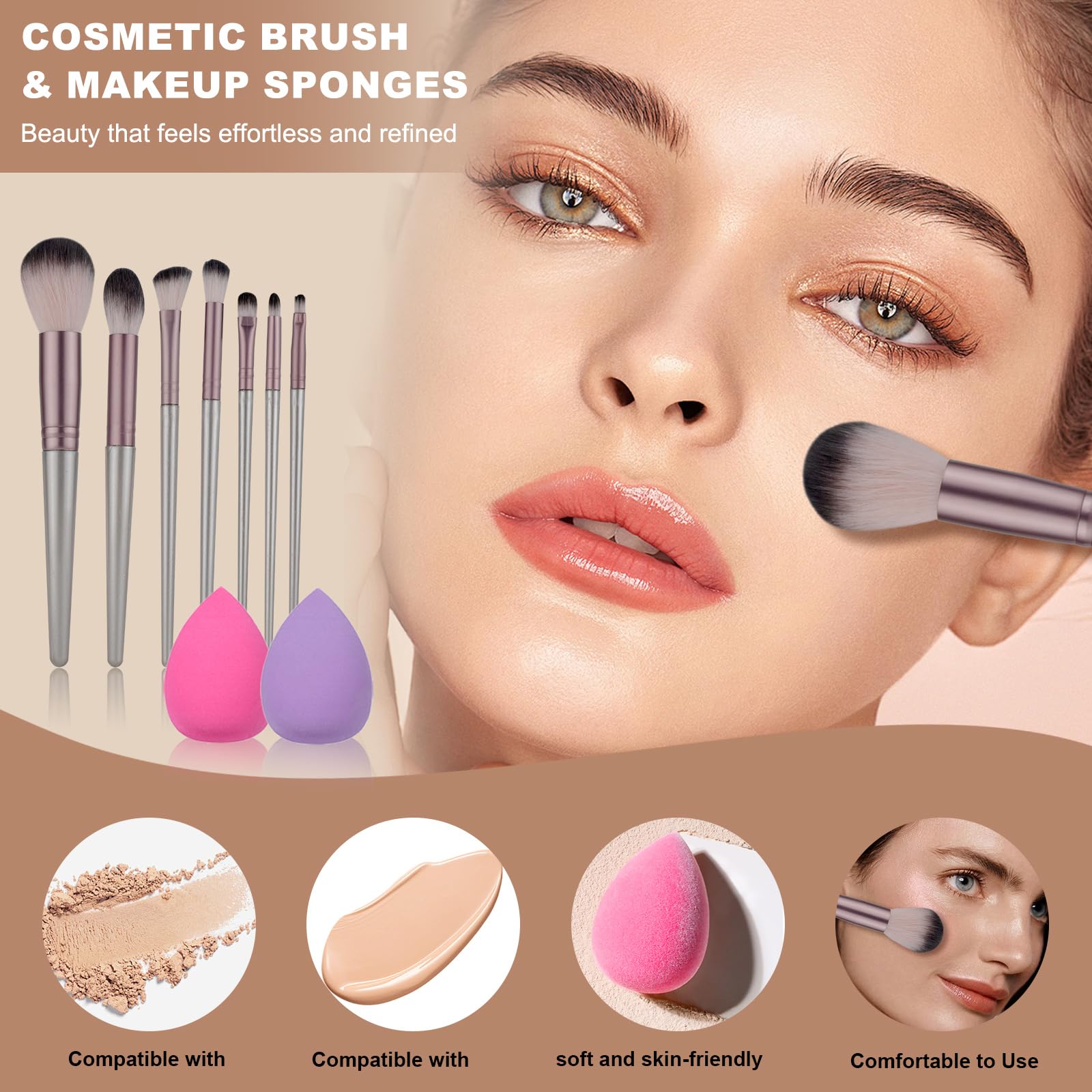 KAVCENT full gift-set box image showcasing all-in-one makeup for teens and women