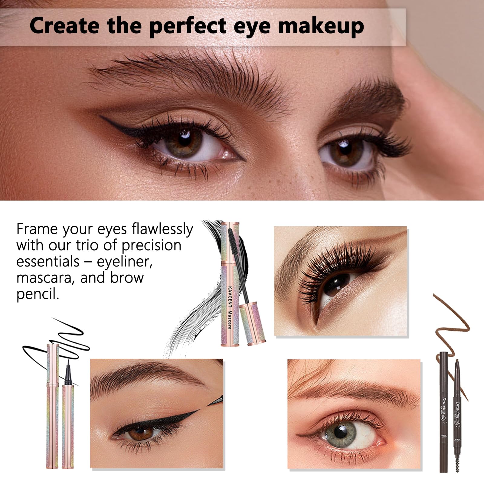 KAVCENT makeup kit lip gloss tubes for glossy lips