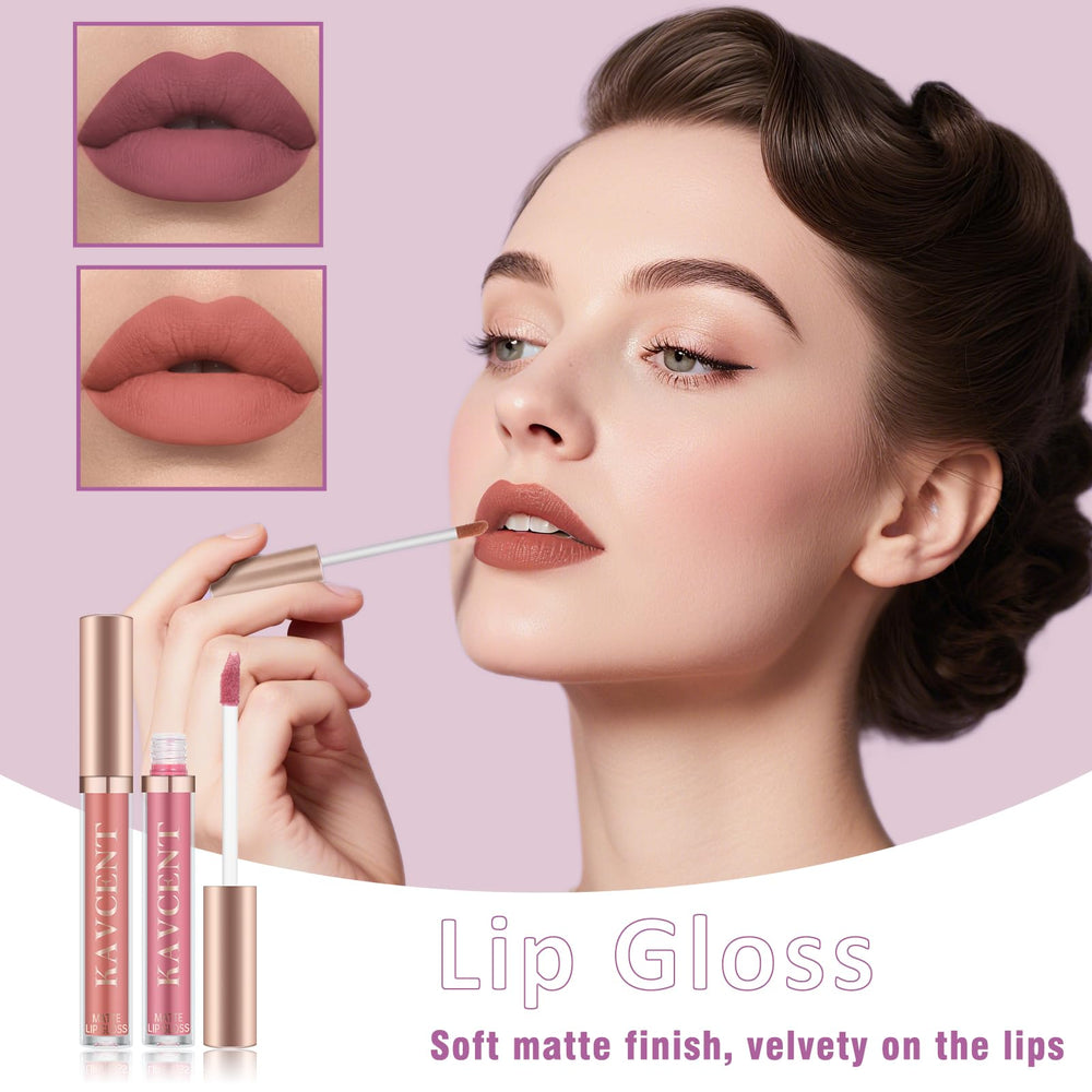 KAVCENT makeup kit for teens eyeliner pen enables precise eye definition.