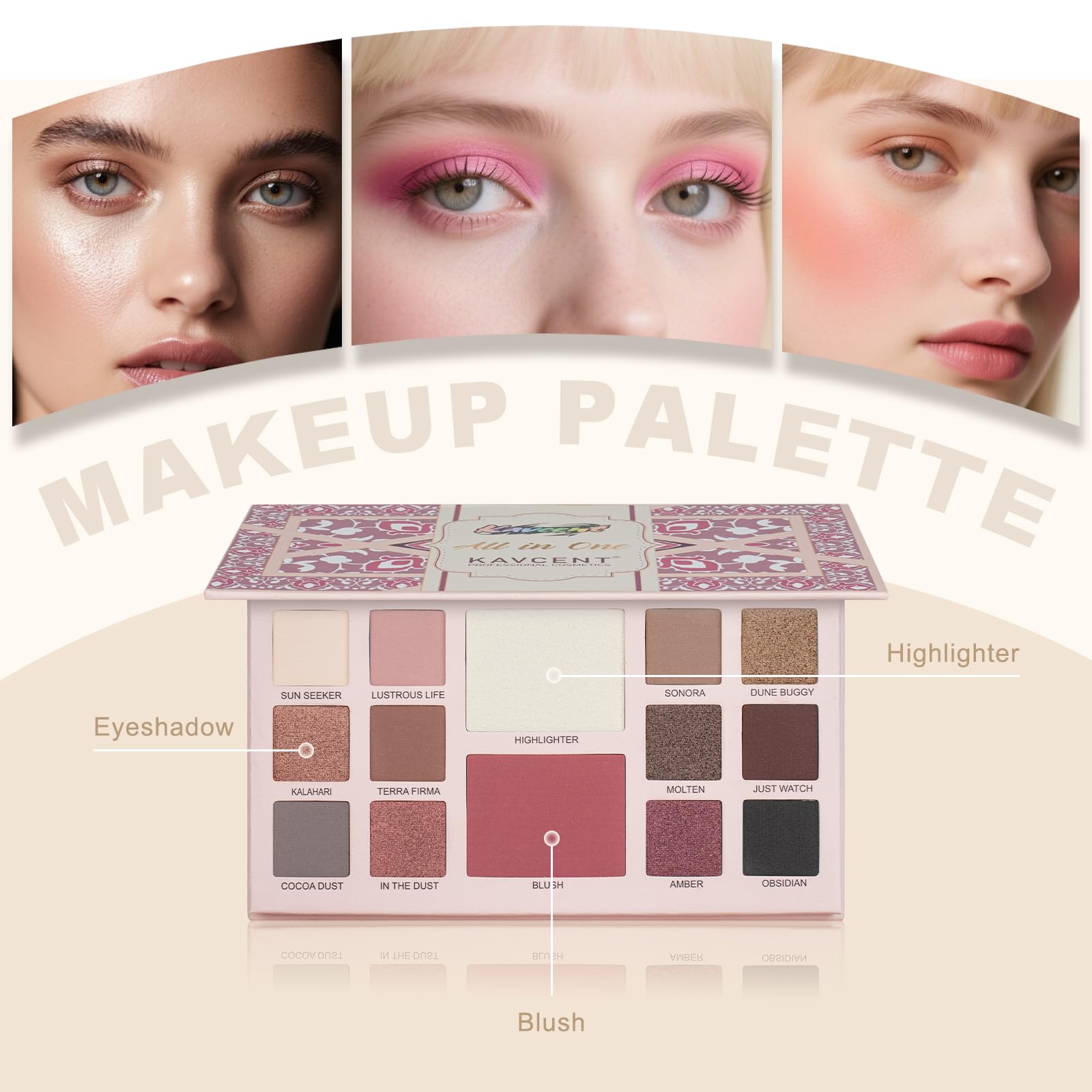 KAVCENT lip gloss tube for everyday shiny finish